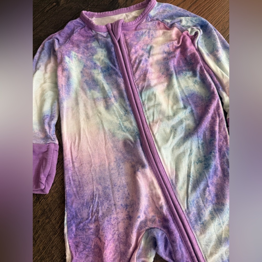 Little sleepies water color footie - Picture 4 of 6